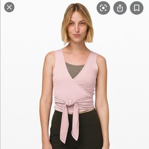 Lululemon Twist Me Up Crop Tank